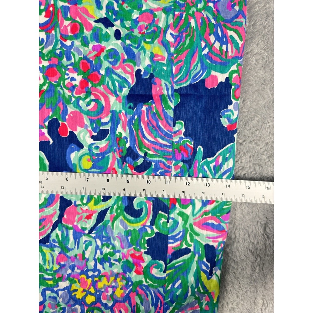 Lilly Pulitzer Exotic Escapade Indigo V-Neck Shift Dress Sz 0 Ret. $198 - Picture 6 of 7